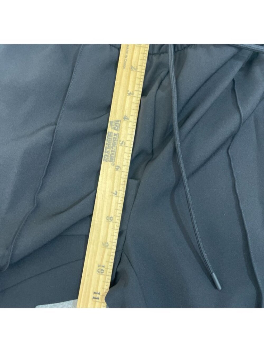 Athleta Women's 4 Black  Straight Leg Active Pants Polyester  P0839 - Picture 4 of 11